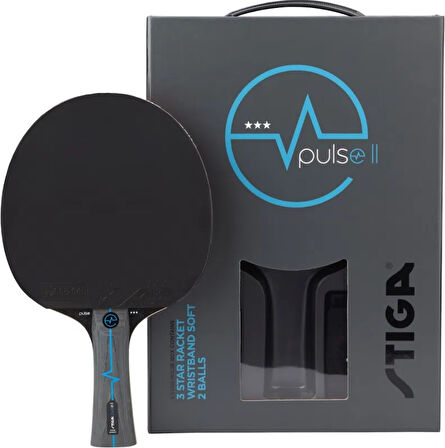 Stiga Set Pulse II 3 Star Masa Tenisi Raketi Seti 1213-0606-35