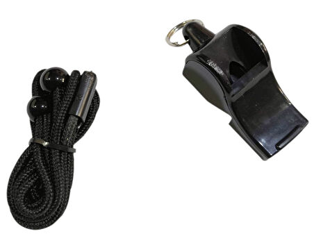 Avessa İpli Düdük Siyah Dk-10