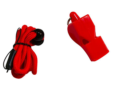 Avessa İpli Düdük Kırmızı Dk-10