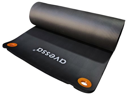 Avessa Hnbr-20 Delikli Nbr Mat 1,5 Cm Siyah