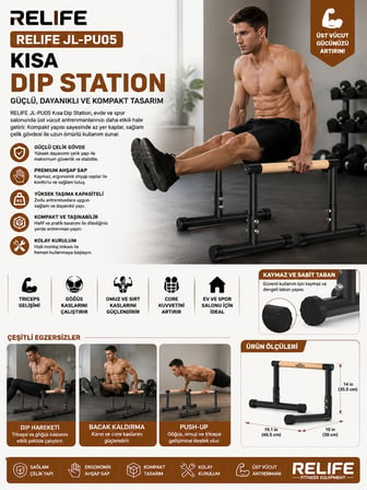 Avessa Jl-Pu05 Kısa Dip Station Siyah