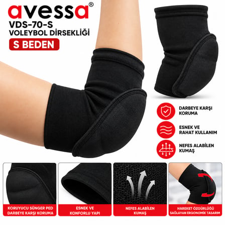 Avessa Vds-70-S Voleybol Dirsekliği S Beden
