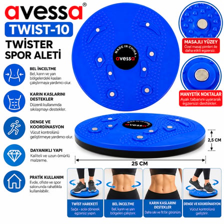 Avessa Twist-10 Twister Spor Aleti