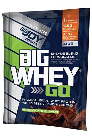 BIGJOY Tekli Bigwhey Protein 33Gr Çikolata 