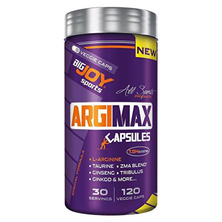 Bigjoy Sports-Argimax 120 Veggie Kapsül