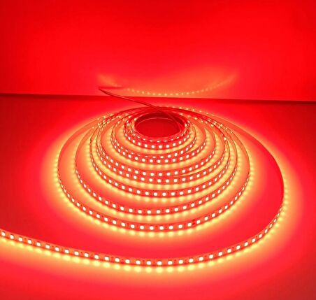 Ct-4482 Led Şerit 10 Çipli Kırmızı Işık 5MT