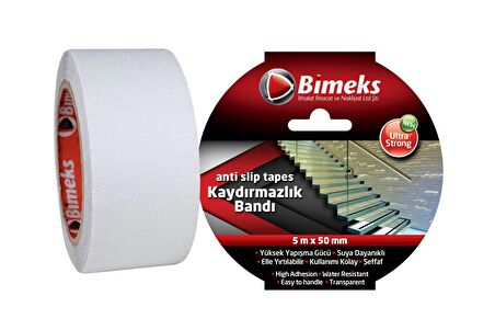 Kaydırmaz Bant Şeffaf 50mmx5m