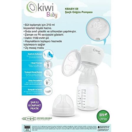 Kiwi Kbaby-59 Otomatik Göğüs Pompası