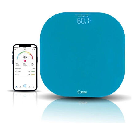 Kiwi Dijital Banyo Baskülü KBS-1032/Mavi