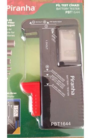 Piranha Pbt 1644 Pil Test Cihazı