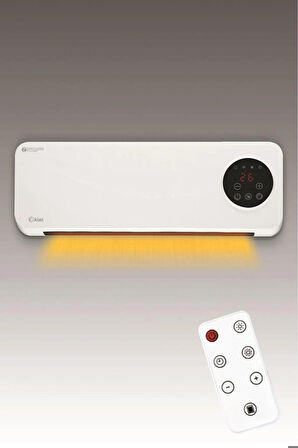 Kth-8490 Duvar Tipi Isıtıcı Ve Vantilatör Beyaz