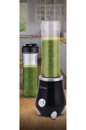 Kiwi KSB-2214 Standlı Sporcu Blender - Kişisel Smoothie Blender 500 ml Bardaklı