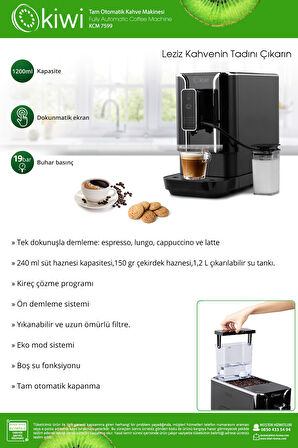 Kcm-7599 Tam Otomatik Espresso Makinesi