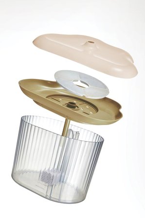 Kiwi Pets Kpf-10549 Ultra Sessiz Otomatik Pet Su Şelalesi