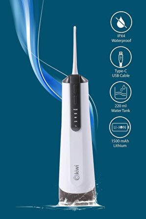 Kiwi KTB-6051 Portatif Taşınılabilir Şarjlı Ağız Bakım 