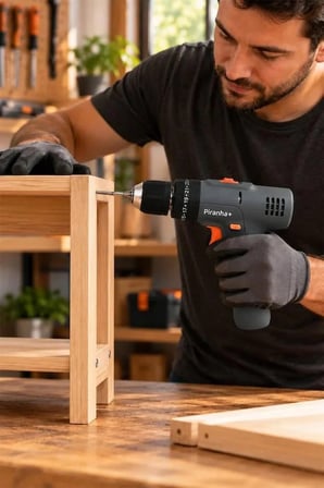 PSD-2270 Akülü Darbeli Matkap Seti | 12 V & 25 Nm Tork & 2 Kademeli Hız