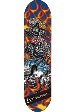 TRİATHLON T132 KARE DESEN TAHTA KAYKAY (HOT TRUCKS)