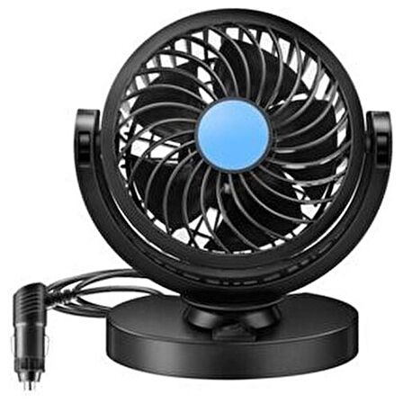 Piranha 5715 12V - 24V Araç İçi Mini Fan Oto Vantilatör