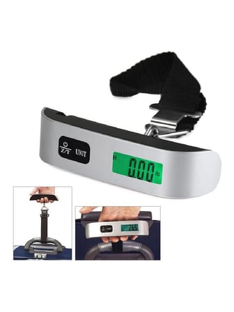 Azemax Askılı El Bagaj Tartısı 50 kg Kapasite LCD Ekran
