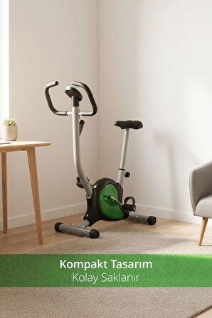 T-222 Kondisyon Bisikleti / Lcd Ekran (ZAMAN-MESAFE-HIZ-KALORİ-ODOMETRE) / Ayarlanabilir Sele