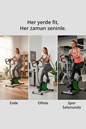 T-222 Kondisyon Bisikleti / Lcd Ekran (ZAMAN-MESAFE-HIZ-KALORİ-ODOMETRE) / Ayarlanabilir Sele