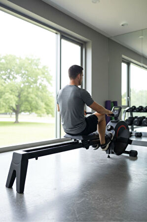 T-231 Manyetik Kondisyon Küreği / Paslanmaz Çelik / 8 Kademeli Direnç Ayarı / 68 cm Ray Uzunluğu