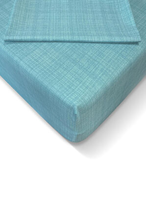 Ranforce 180*200 cm Lastikli Çarşaf Seti Toz Pembe-180x200