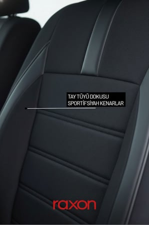 Peugeot 207 Neptune Series 2+1 Uyumlu Tay Tüyü Oto Koltuk Kılıfı - Premium Şık ve Konforlu Tasarım