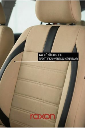 Volvo XC90 Neptune Series 2+1 Uyumlu Tay Tüyü Oto Koltuk Kılıfı - Premium Şık ve Konforlu Tasarım