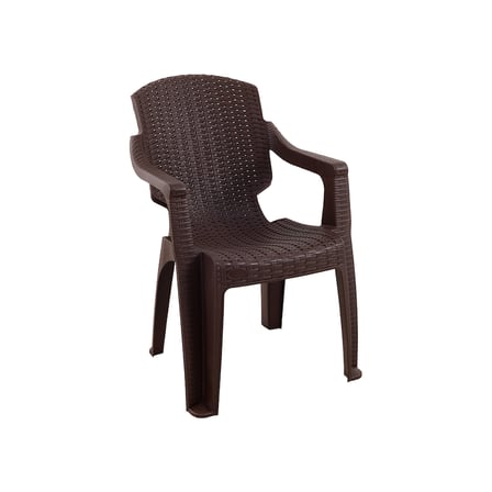 Mandella Golf Rattan Koltuk Kahverengi