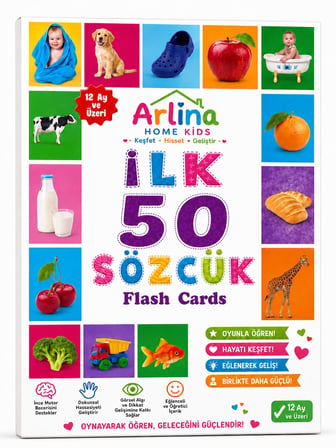 İlk 50 Sözcük Flash Cards