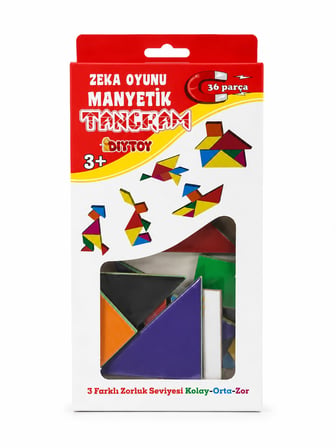 Manyetik Tangram Zeka Oyunu