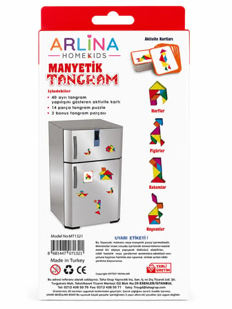Manyetik Tangram Zeka Oyunu