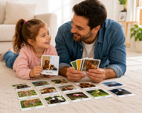 İlk 50 Hayvan Seti Flash Cards