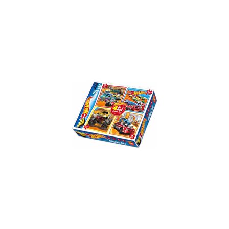 AlışVerişDevi 4 In 1 5+ Yaş Orta Boy Puzzle 24 - 35 - 54 - 70 Parça