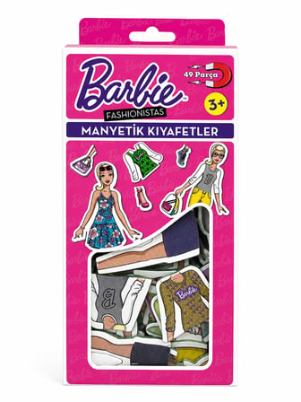 Barbie Manyetik Kıyafet Giydirme