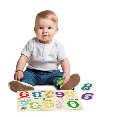 Fisher-Price Fisher Price Tak Çıkar Puzzle Şekiller Sayılar