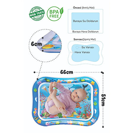 Fisher-Price Fisher Price Bebek Su Oyun Matı