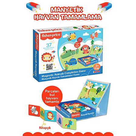 Fisher-Price Fisher Price Manyetik Tablet Hayvan Tamamlama