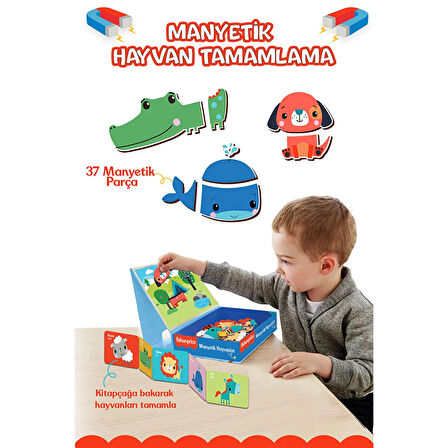 Fisher-Price Fisher Price Manyetik Tablet Hayvan Tamamlama