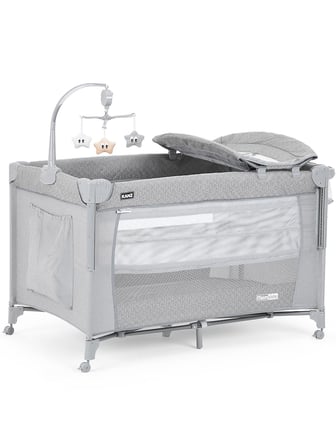 Kanz Momside Anne Yanı Oyun Parkı 70*110 Cm - Gri