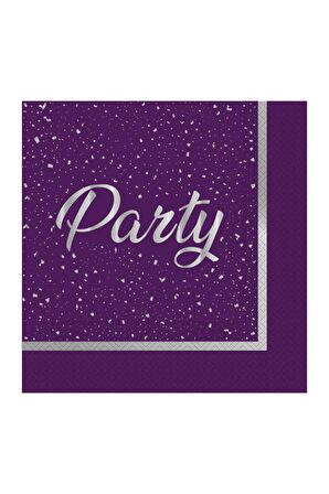 PARTY MOR PEÇETE 20'Lİ