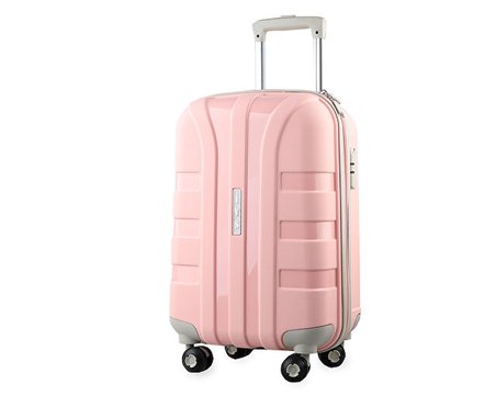 Ivs Pudra Bej Valiz Buyuk Boy Büyük Boy Seyahat Çantası PP1010-606-L Pembe