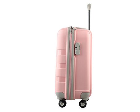 Ivs Pudra Bej Valiz Buyuk Boy Büyük Boy Seyahat Çantası PP1010-606-L Pembe