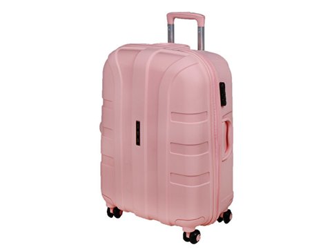 Ivs Pudra Pembe Valiz Büyük Boy Büyük Boy Seyahat Çantası PP1010-690-L Pembe