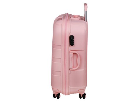 Ivs Pudra Pembe Valiz Orta Boy Orta Boy Seyahat Çantası PP1010-690-M Pembe