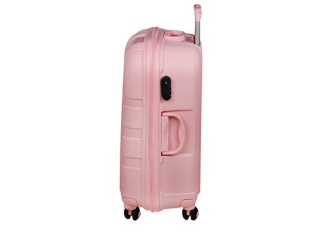 Ivs Pudra Pembe Valiz Kabin Boy Kabin Boy Seyahat Çantası PP1010-690-S Pembe