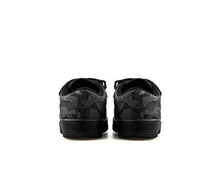 Cool Kids Galaxy Flt Grı Kamuflaj Çocuk Günlük Ayakkabı  Siyah