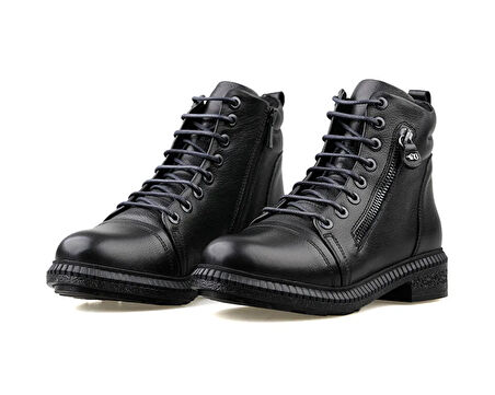 Castle Black 20911 1 Siyah Kadın Günlük Bot 20911-1-SIYAH Siyah