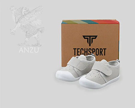Techsport Anzu Bebek Patik Günlük Ayakkabı TS1001P-GRI Gri